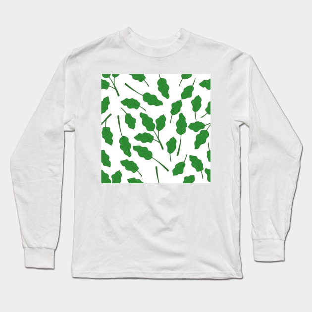Green Long Sleeve T-Shirt by Hastag Pos